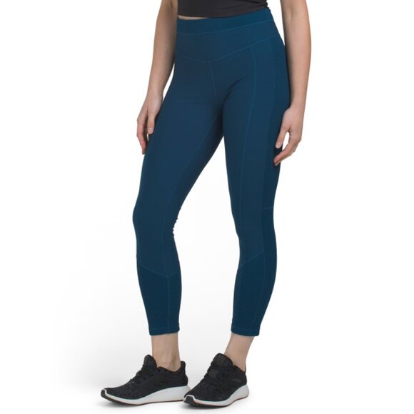 JOHNNY WAS Seaside Jacquard Blocked Stretch Leggings - Picture 1 of 2